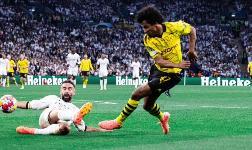 Champions League: Spieler von Borussia Dortmund und Real Madrid