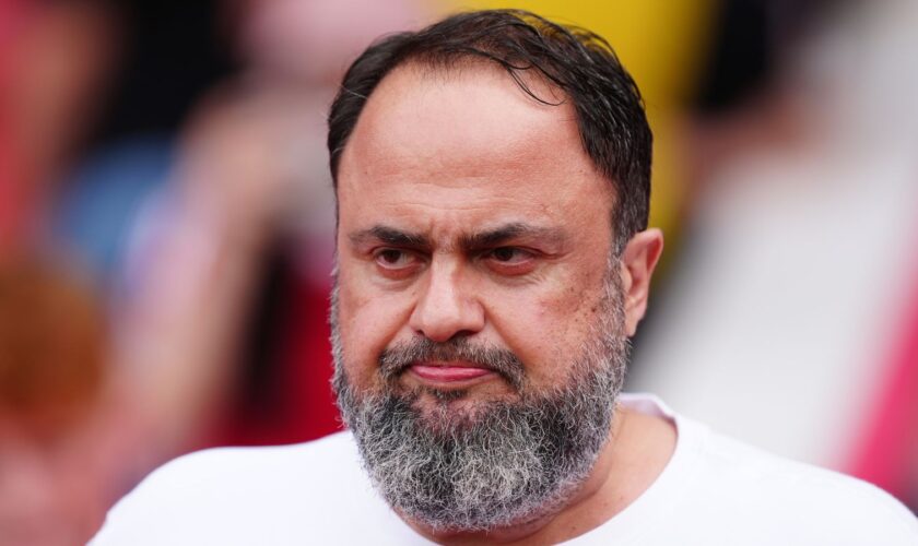 Nottingham Forest owner Evangelos Marinakis. File pic: PA