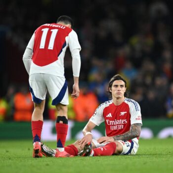 Arsenal’s Champions League win comes at a cost to increase injury headache