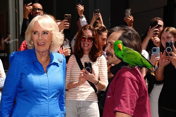 Queen Camilla's bizarre encounter with cute parrot amid Australia royal tour