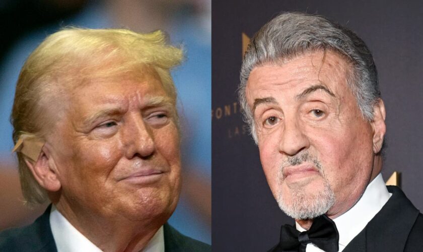 Donald Trump’s bizarre rivalry with Sylvester Stallone revealed in new book