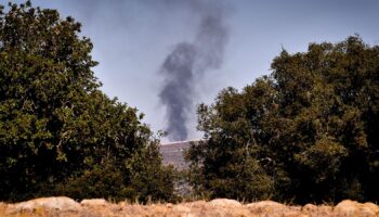 Smoke in Lebanon