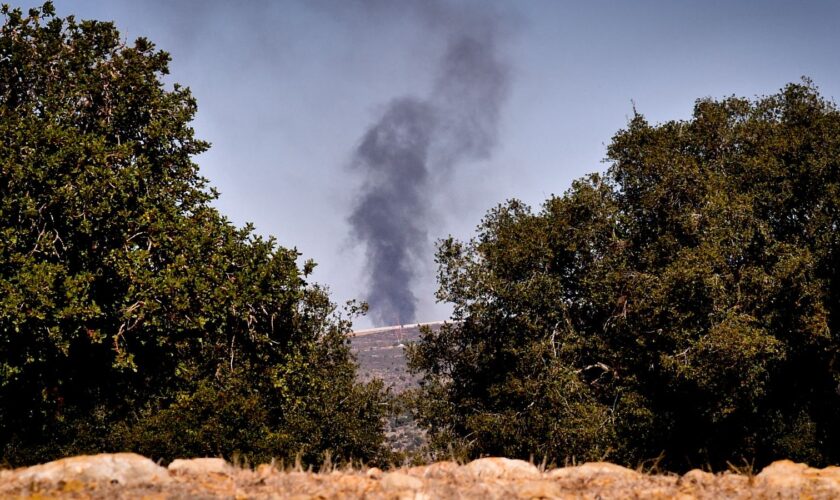 Smoke in Lebanon