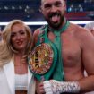 Tyson Fury with his wife Paris after winning against Dillian Whyte in 2022. Pic: Action Images/Reuters