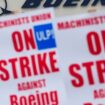 Der Streik bei Boeing wird damit weitergehen. (Archivbild) Foto: Lindsey Wasson/AP