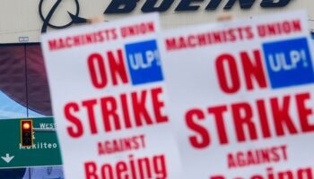 Der Streik bei Boeing wird damit weitergehen. (Archivbild) Foto: Lindsey Wasson/AP