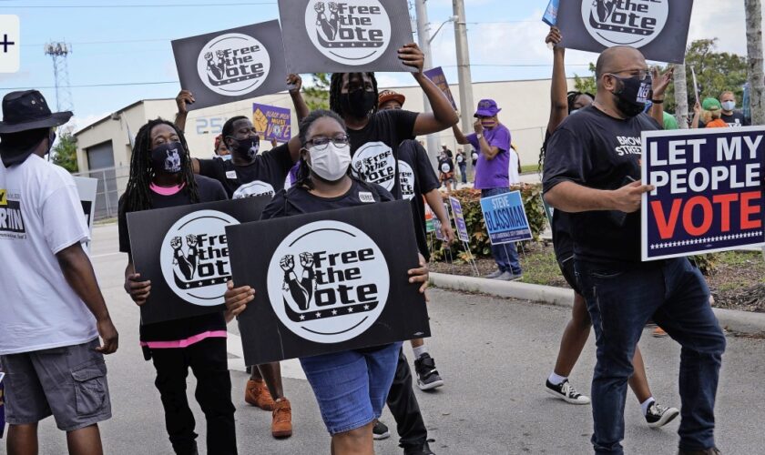 Verurteilte Straftäter: Warum Millionen Amerikaner nicht wählen dürfen