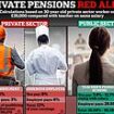 How Labour's private sector pension raid  could leave average worker's pension 5% DOWN - as YOU pay for public sector's 'gold-plated' pensions