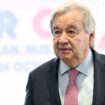 UN secretary general Antonio Guterres arrives in Kazan, Russia for the BRICS summit on Thursday. Pic: Reuters