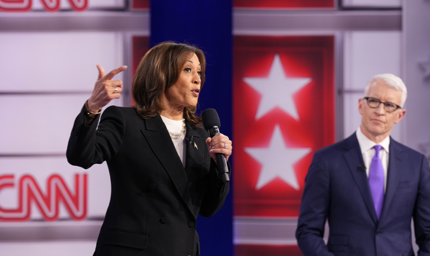 Harris cites Trump more than two dozen times while pressed for policy issues in CNN town hall