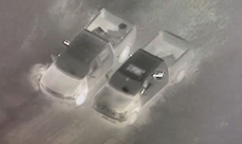 Texas DPS surveillance plane captures Mexican cartel factions during gun battle near border