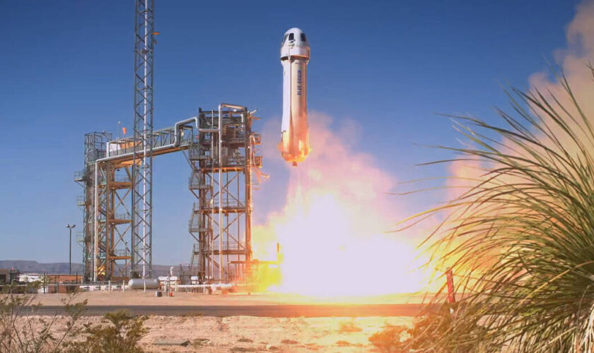 Blue Origin inaugure une deuxième fusée pour touristes de l’espace