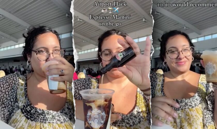 Airline traveler goes viral for mixing cocktail before boarding a plane: Is it legal?