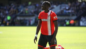 Luton Town's Elijah Adebayo. Pic: PA