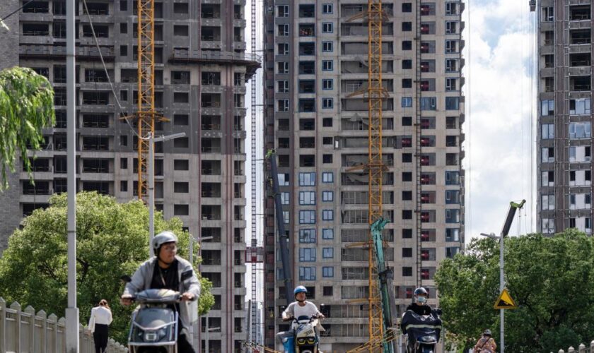 La croissance chinoise ralentit encore, plombée par la crise de l’immobilier