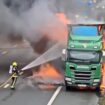 Massive lorry fire on M5 motorway sparks major delays