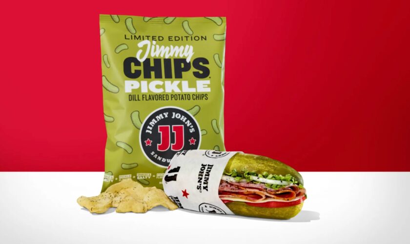 Jimmy John’s launches ‘Picklewich’ with giant pickle slices instead of bread