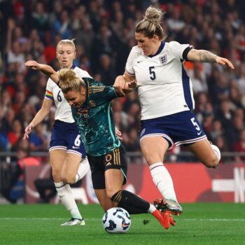 England vs Germany LIVE: Latest score and updates as Lionesses chase equaliser in seven-goal thriller