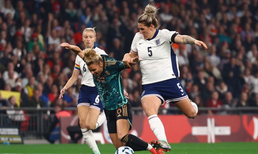 England vs Germany LIVE: Latest score and updates as Lionesses chase equaliser in seven-goal thriller