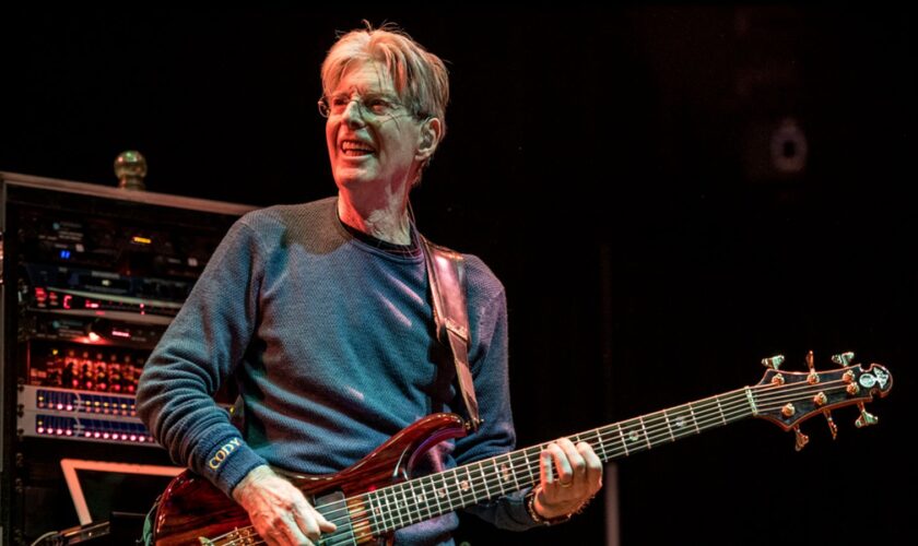 Phil Lesh performing in 2018. Pic: AP