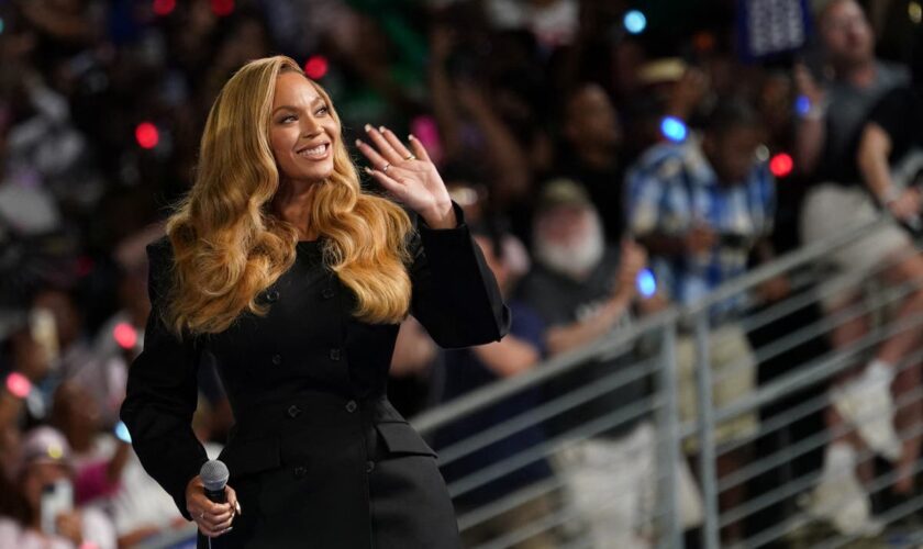 Beyonce endorses Harris for president at Texas rally ‘not as a celebrity… but as a mother’