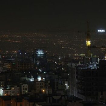 Im Zentrum der iranischen Hauptstadt waren Explosionen zu hören. Foto: Vahid Salemi/AP