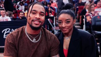 Simone Biles defends husband Jonathan Owens against backlash over viral ‘catch’ comments