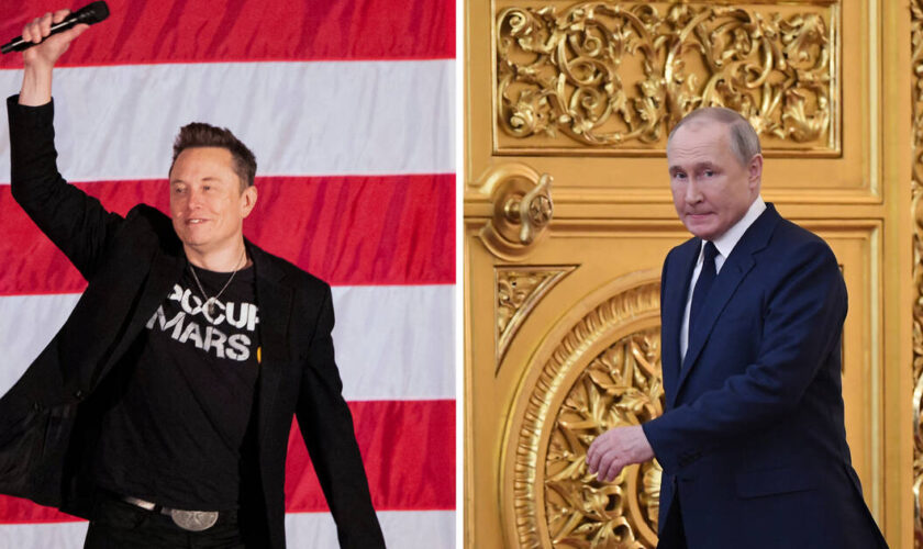 Elon Musk et Vladimir Poutine échangent-ils régulièrement en secret ?