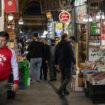 People go about their daily lives after the Israeli retaliatory strike in Iran. The airstrike has left many of the country's inhabitants undaunted. Pic: AP