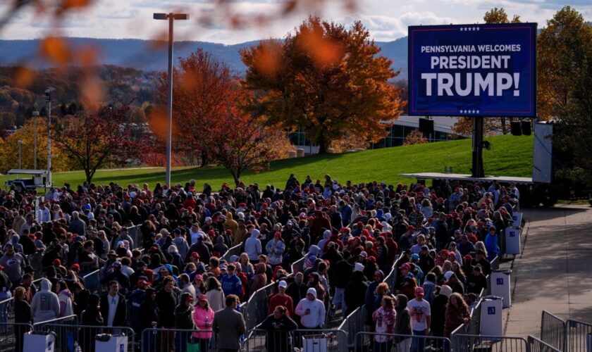 Trump vows at Pennsylvania rally to slash energy costs, lift LNG pause and 'frack, frack, frack'