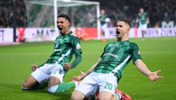 Fußball-Bundesliga: Werder Bremen holt zwei Rückstände auf und punktet gegen Leverkusen