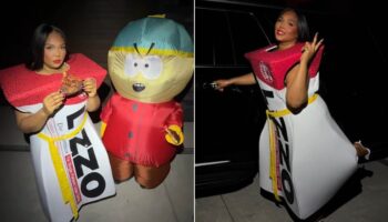 Lizzo wears Ozempic-themed Halloween costume inspired by 'South Park' parody after slamming allegations