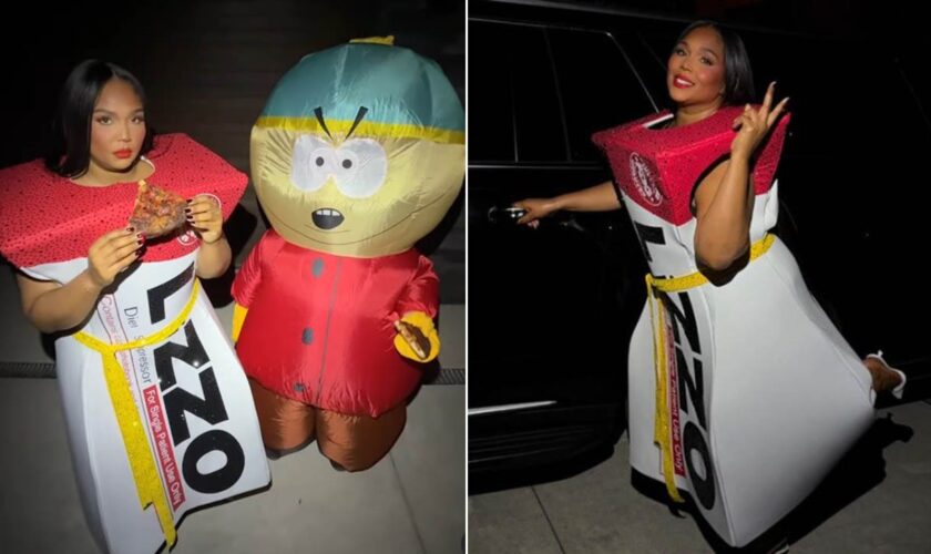 Lizzo wears Ozempic-themed Halloween costume inspired by 'South Park' parody after slamming allegations