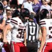 Texas Tech kicker flashes MAGA shirt after scoring touchdown on trick play