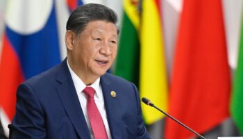 Le président chinois Xi Jinping au sommet des Brics à Kazan, en Russie, le 23 octobre 2024