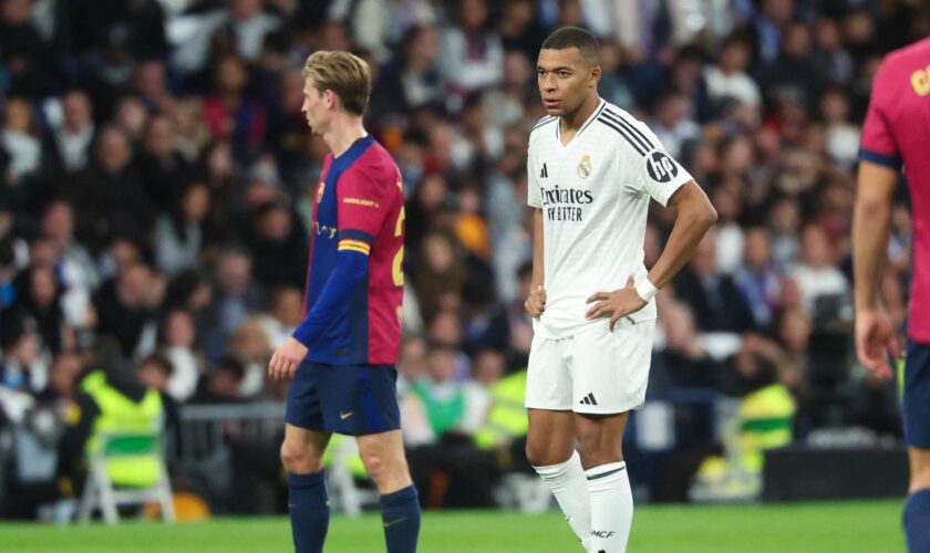 Real Madrid-Barcelone : Kylian Mbappé fait face à la colère de la presse espagnole après son terrible Clasico