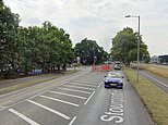 Three-week-old baby dies and two adults hospitalised in two-car crash - as police charge man, 39, with causing death by dangerous driving