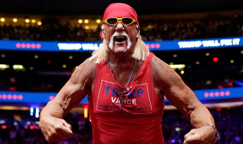 Hulk Hogan riles up 'Trumpamaniacs' at MSG rally, pins Harris on crucial topics