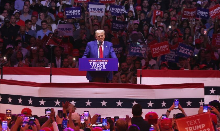 Trump joined by Melania, Elon and other MAGA friends for enthusiastic Madison Square Garden rally