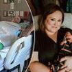 I almost died after giving birth when a flesh-eating bug developed in my C-section incision