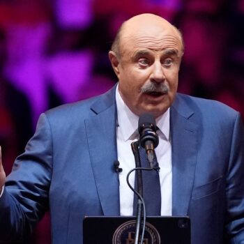 Dr Phil endorses Trump for president at Madison Square Garden rally