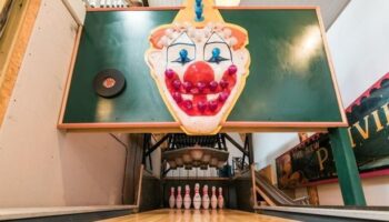 Incredible fairground themed home with bowling alley and cinema on sale for jaw-dropping price