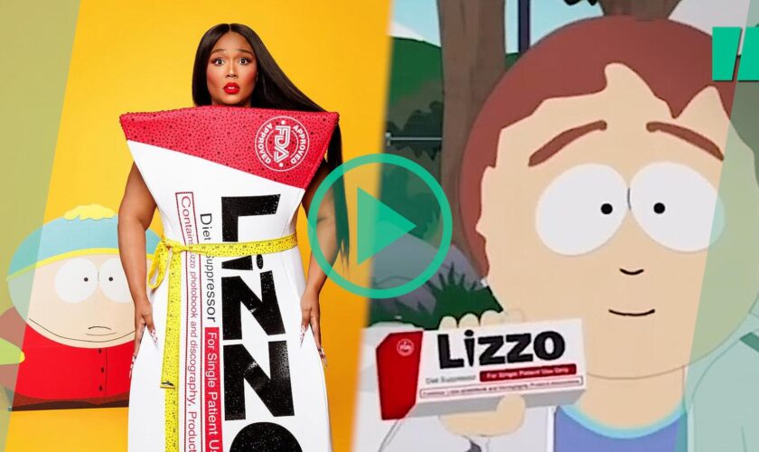 Pour Halloween, Lizzo répond à « South Park » et se déguise en boîte d’Ozempic