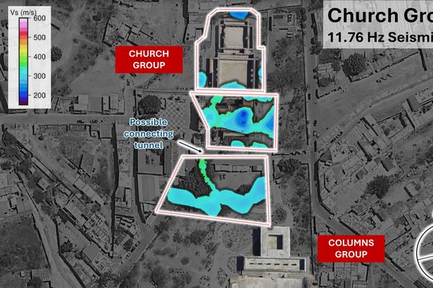 'Entrance to hell' uncovered as massive tunnels unearthed beneath ancient church