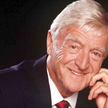 Sir Michael Parkinson. Pic: ITV/Shutterstock