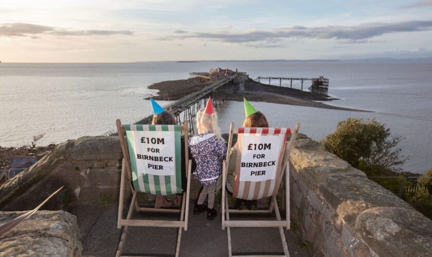 Historic pier linked to Dambusters raid set to be saved by £10m lottery grant