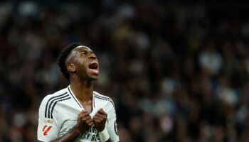 Vinicius Jr reacts to Ballon d'Or result after losing to Rodri: ‘They’re not ready’