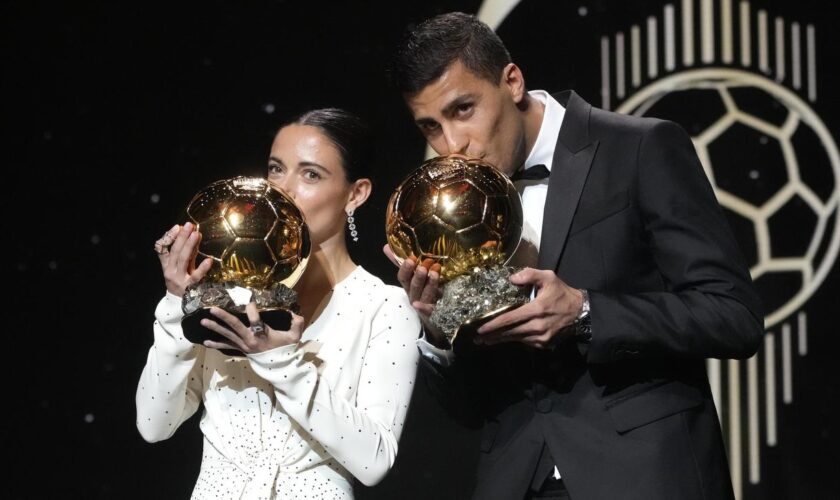 Fußball: Rodri und Bonmatí mit Ballon d'Or ausgezeichnet