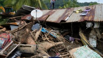 Die Sorge vor Taifun "Kong-rey" wächst vor allem in bereits zerstörten Gebieten. Foto: Aaron Favila/AP/dpa