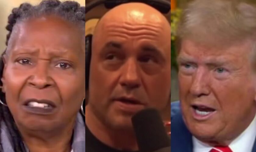 Trump claims shared by Joe Rogan obliterated by The View host Whoopi Goldberg